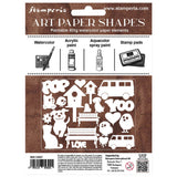 Stamperia Furry Friends 2 Art Paper Shapes Laser Cut by Antonis Tzanidakis - SBCU007