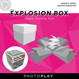 Photoplay Explosion Box White with Oh What a Beautiful Day Kit