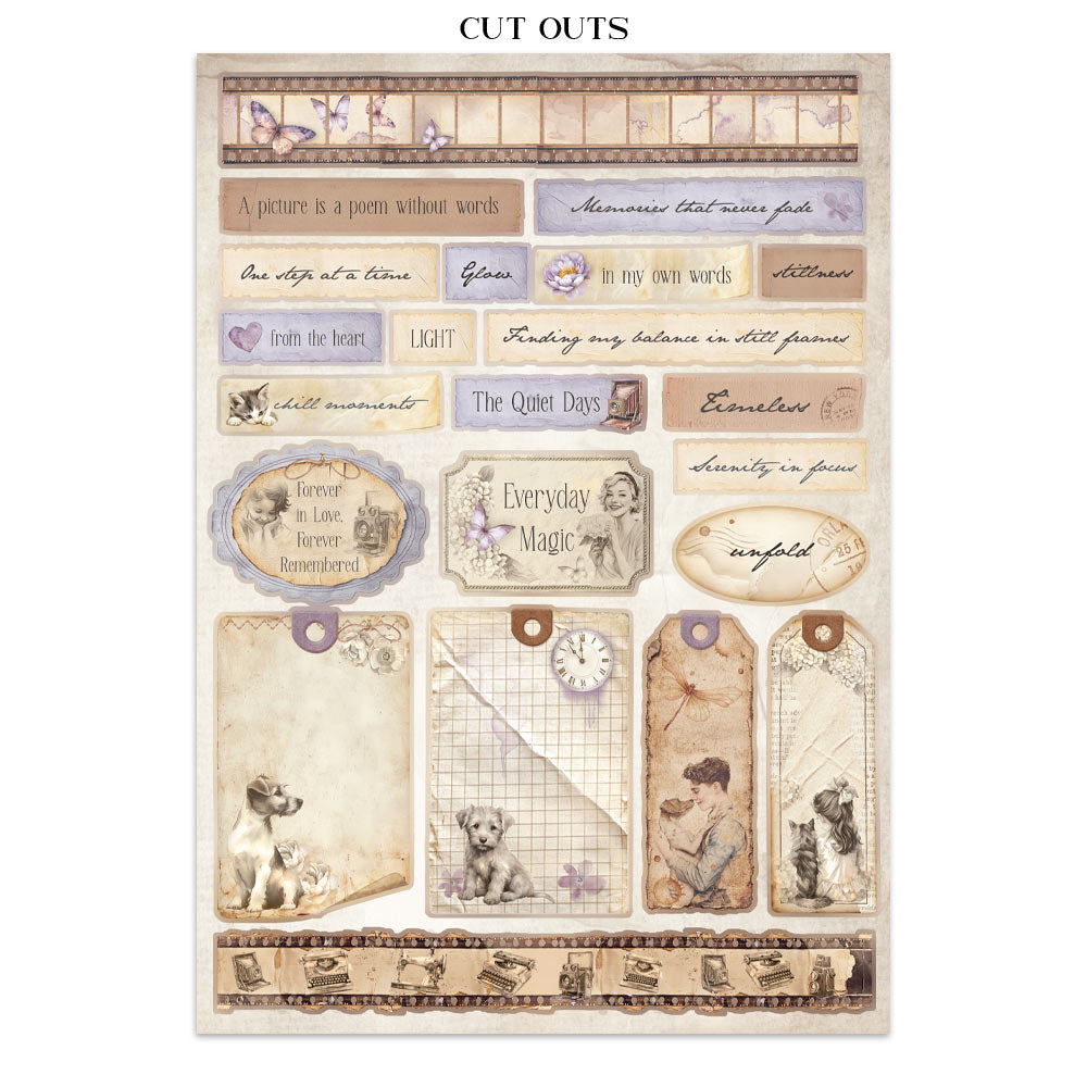 Stamperia Quiet Days Junk Journal (SBJK08)