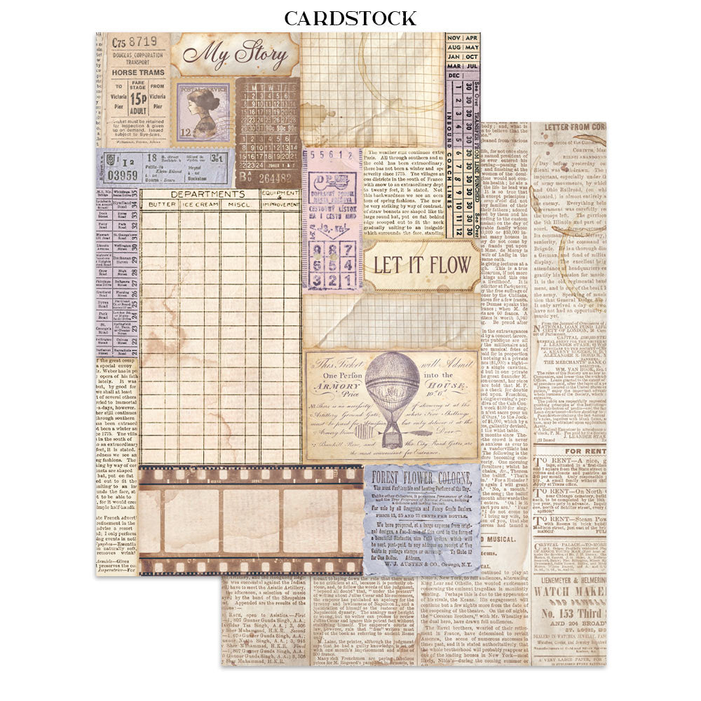 Stamperia Quiet Days Junk Journal (SBJK08)