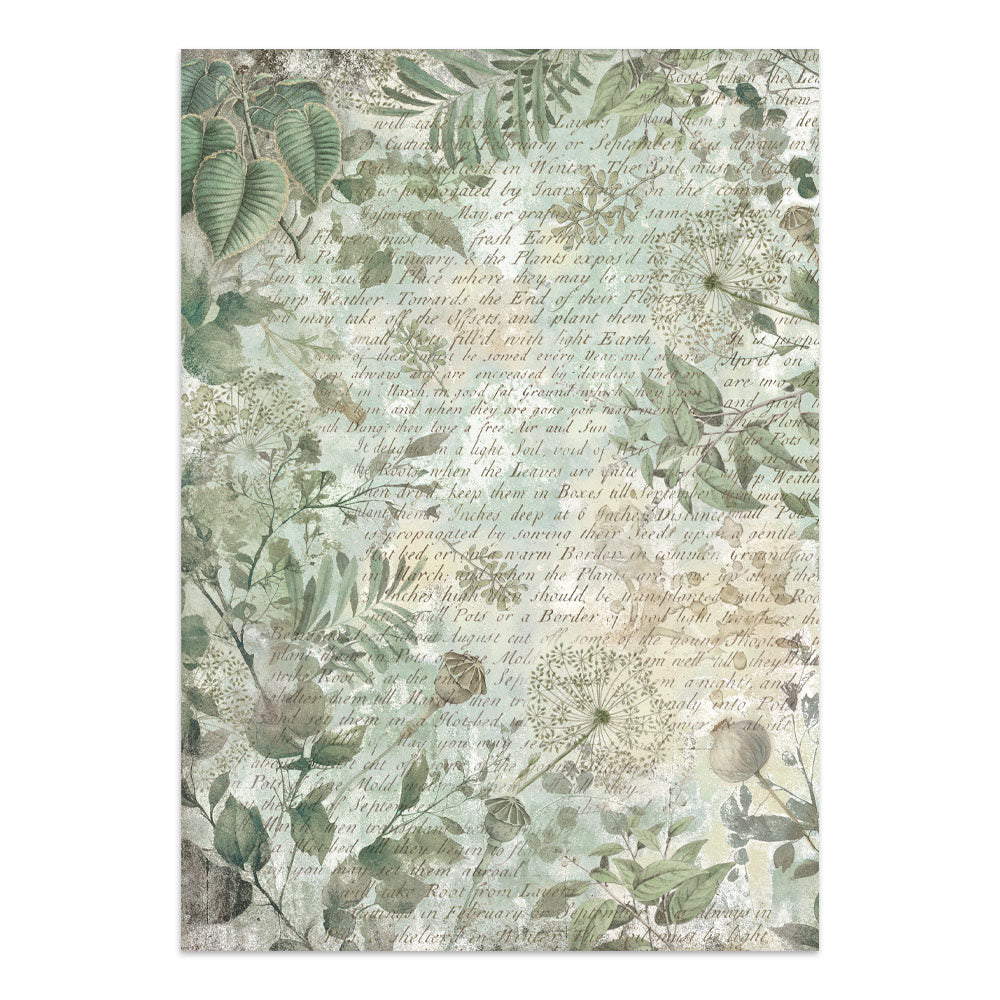 Stamperia Herbarium Silvae Junk Journal Stickers (SBJK09)