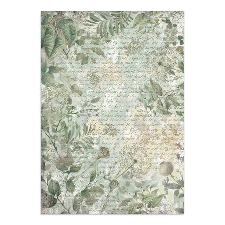 Stamperia Herbarium Silvae Junk Journal Stickers (SBJK09)