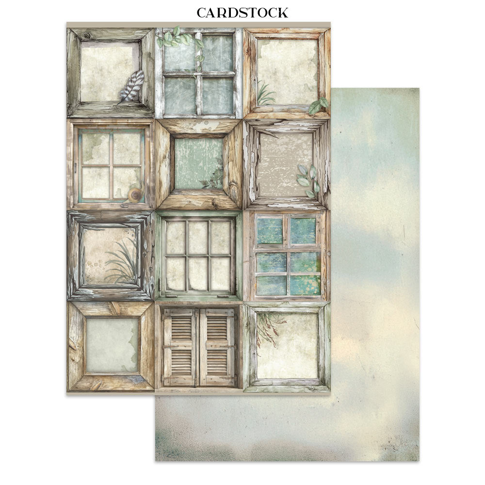 Stamperia Herbarium Silvae Junk Journal Stickers (SBJK09)