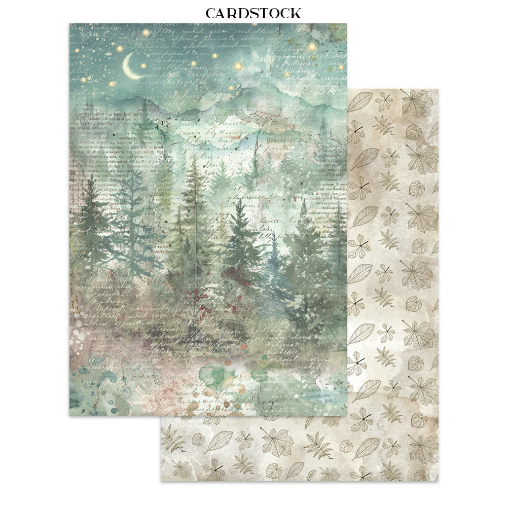 Stamperia Herbarium Silvae Junk Journal Stickers (SBJK09)