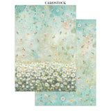 Stamperia Daisy Art Junk Journal Stickers, Backgrounds, Cut-Outs (SBJK14)