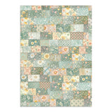 Stamperia Daisy Art Junk Journal Stickers, Backgrounds, Cut-Outs (SBJK14)