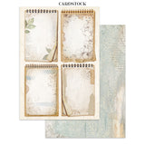 Stamperia Secret Diary Junk Journal Stickers, Backgrounds, Cut-Outs (SBJK15)