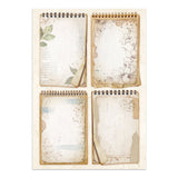Stamperia Secret Diary Junk Journal Stickers, Backgrounds, Cut-Outs (SBJK15)