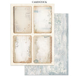Stamperia Secret Diary Junk Journal Stickers, Backgrounds, Cut-Outs (SBJK15)