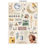 Stamperia Secret Diary Junk Journal Stickers, Backgrounds, Cut-Outs (SBJK15)