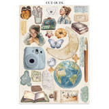 Stamperia Secret Diary Junk Journal Stickers, Backgrounds, Cut-Outs (SBJK15)