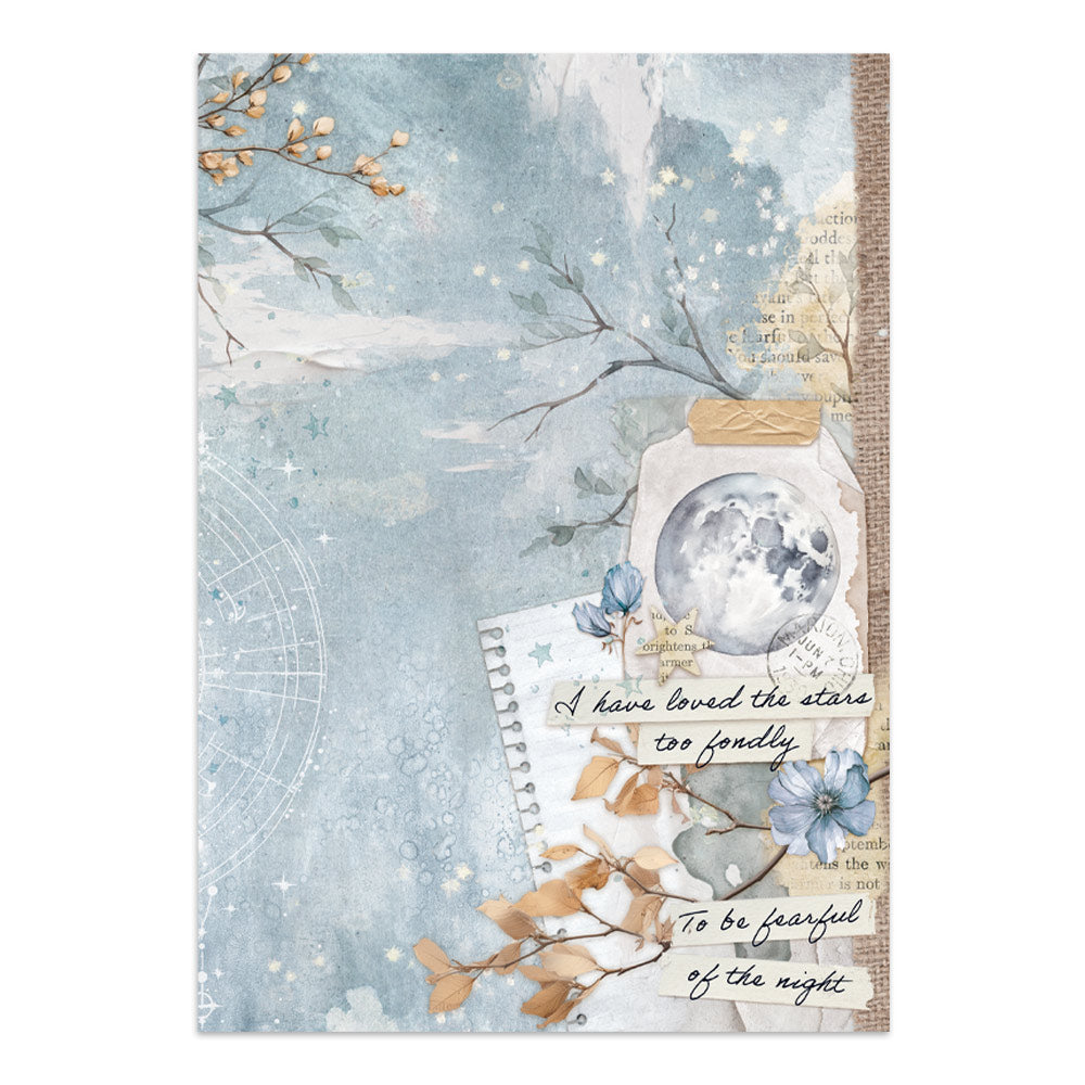Stamperia Secret Diary Junk Journal Stickers, Backgrounds, Cut-Outs (SBJK15)