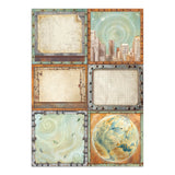 Stamperia A New Beginning Junk Journal Stickers Backgrounds Cut-Outs (SBJK16)