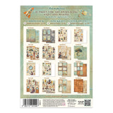 Stamperia A New Beginning Junk Journal Stickers Backgrounds Cut-Outs (SBJK16)