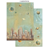 Stamperia A New Beginning Junk Journal Stickers Backgrounds Cut-Outs (SBJK16)