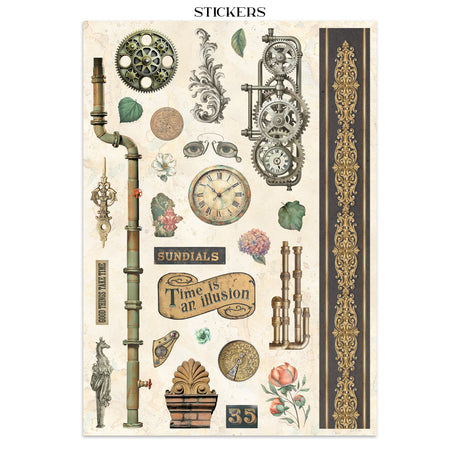 Stamperia Gardens of Time Junk Journal Kit (SBJK17)