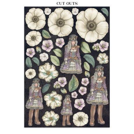 Stamperia Gardens of Time Junk Journal Kit (SBJK17)