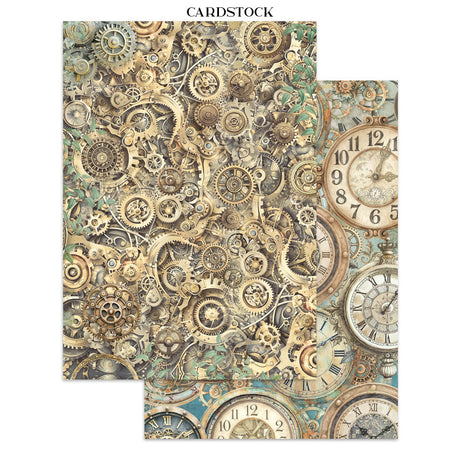 Stamperia Gardens of Time Junk Journal Kit (SBJK17)