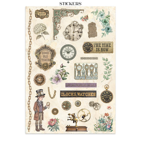 Stamperia Gardens of Time Junk Journal Kit (SBJK17)