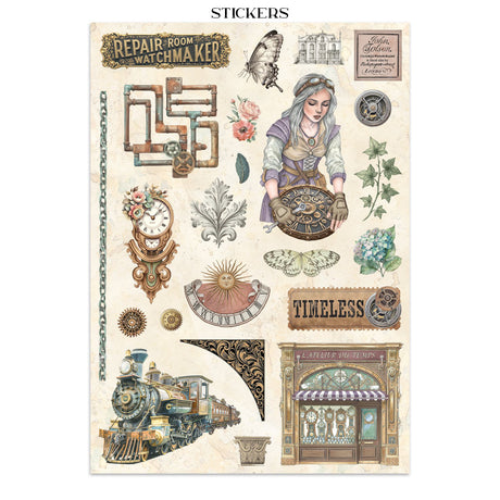 Stamperia Gardens of Time Junk Journal Kit (SBJK17)
