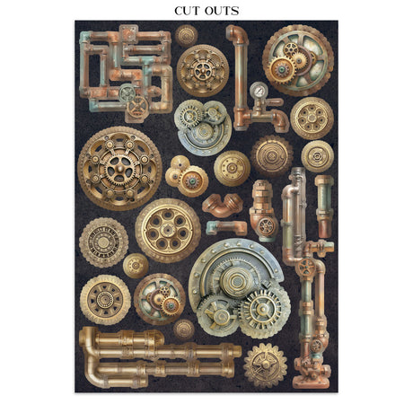 Stamperia Gardens of Time Junk Journal Kit (SBJK17)