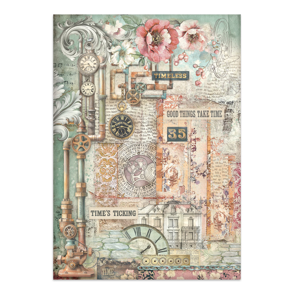 Stamperia Gardens of Time Junk Journal Kit (SBJK17)
