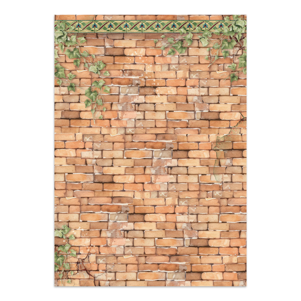Stamperia Art of Travelling Junk Journal Stickers Backgrounds Cut-Outs (SBJK18)