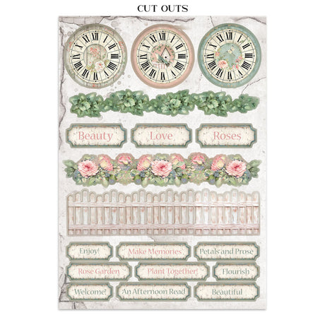 Stamperia House of Roses Junk Journal Kit (SBJK19)
