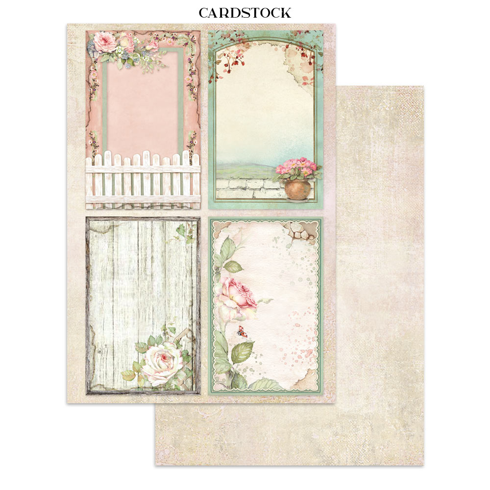 Stamperia House of Roses Junk Journal Kit (SBJK19)