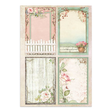 Stamperia House of Roses Junk Journal Kit (SBJK19)