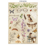 Stamperia All Around Junk Journal Stickers, Backgrounds, Cut-Outs (SBJK20)