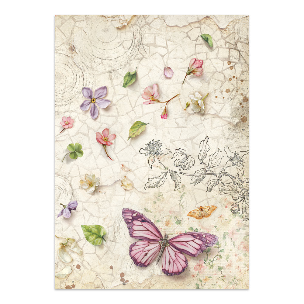 Stamperia All Around Junk Journal Stickers, Backgrounds, Cut-Outs (SBJK20)
