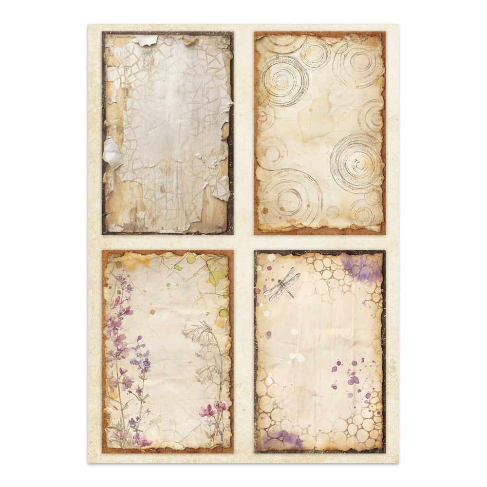 Stamperia All Around Junk Journal Stickers, Backgrounds, Cut-Outs (SBJK20)