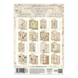 Stamperia All Around Junk Journal Stickers, Backgrounds, Cut-Outs (SBJK20)