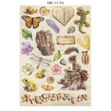 Stamperia All Around Junk Journal Stickers, Backgrounds, Cut-Outs (SBJK20)