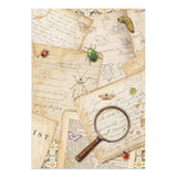 Stamperia All Around Junk Journal Stickers, Backgrounds, Cut-Outs (SBJK20)