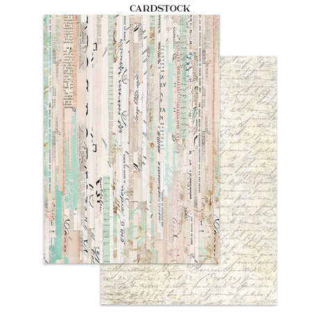 Stamperia Wonderland Junk Journal Stickers, Backgrounds, Cut-Outs (SBJK21)