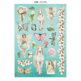 Stamperia Wonderland Junk Journal Stickers, Backgrounds, Cut-Outs (SBJK21)