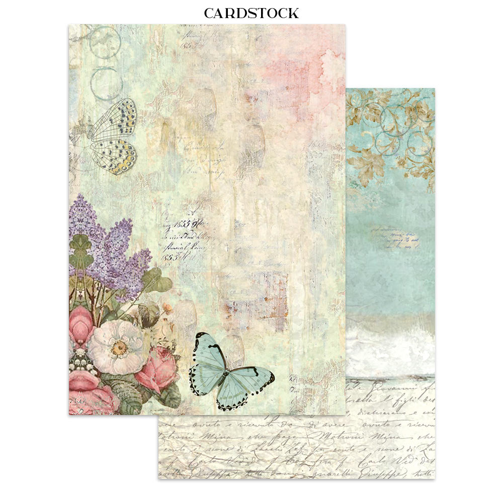 Stamperia Wonderland Junk Journal Stickers, Backgrounds, Cut-Outs (SBJK21)