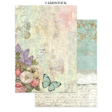 Stamperia Wonderland Junk Journal Stickers, Backgrounds, Cut-Outs (SBJK21)