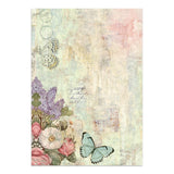 Stamperia Wonderland Junk Journal Stickers, Backgrounds, Cut-Outs (SBJK21)