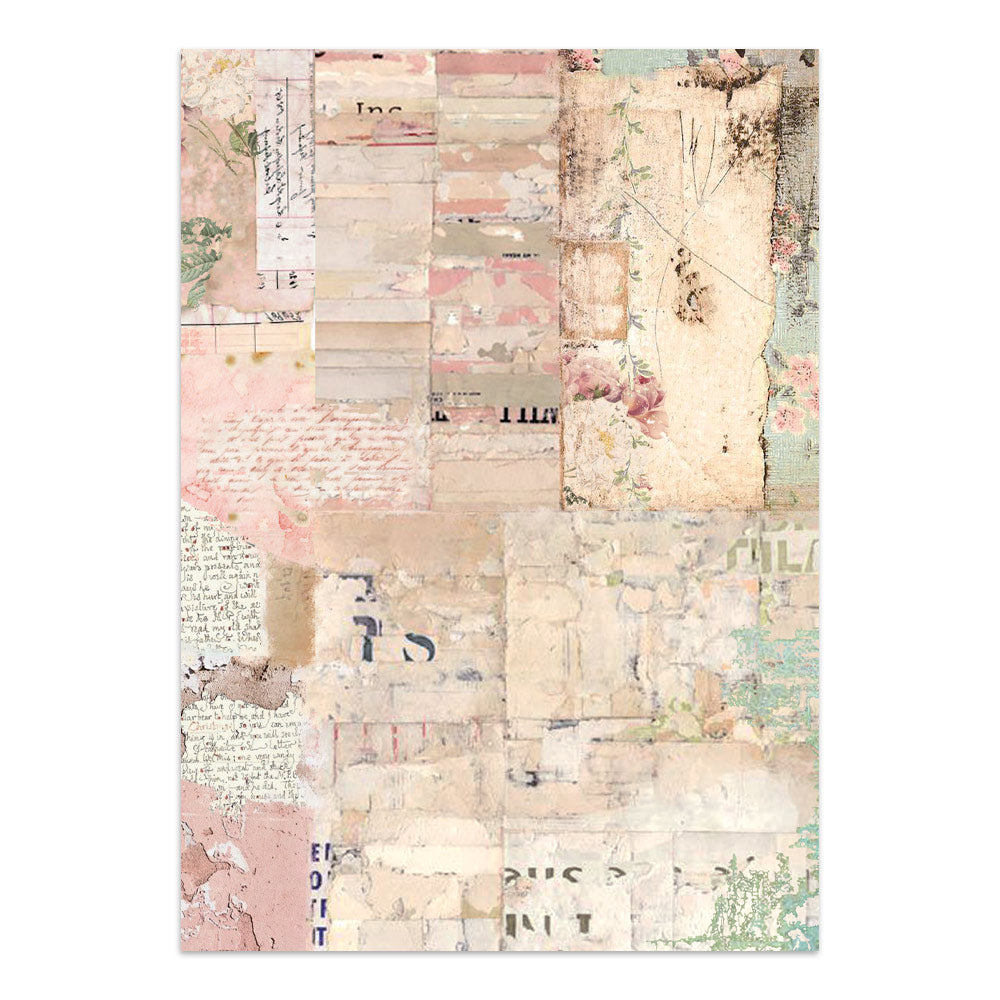 Stamperia Wonderland Junk Journal Stickers, Backgrounds, Cut-Outs (SBJK21)