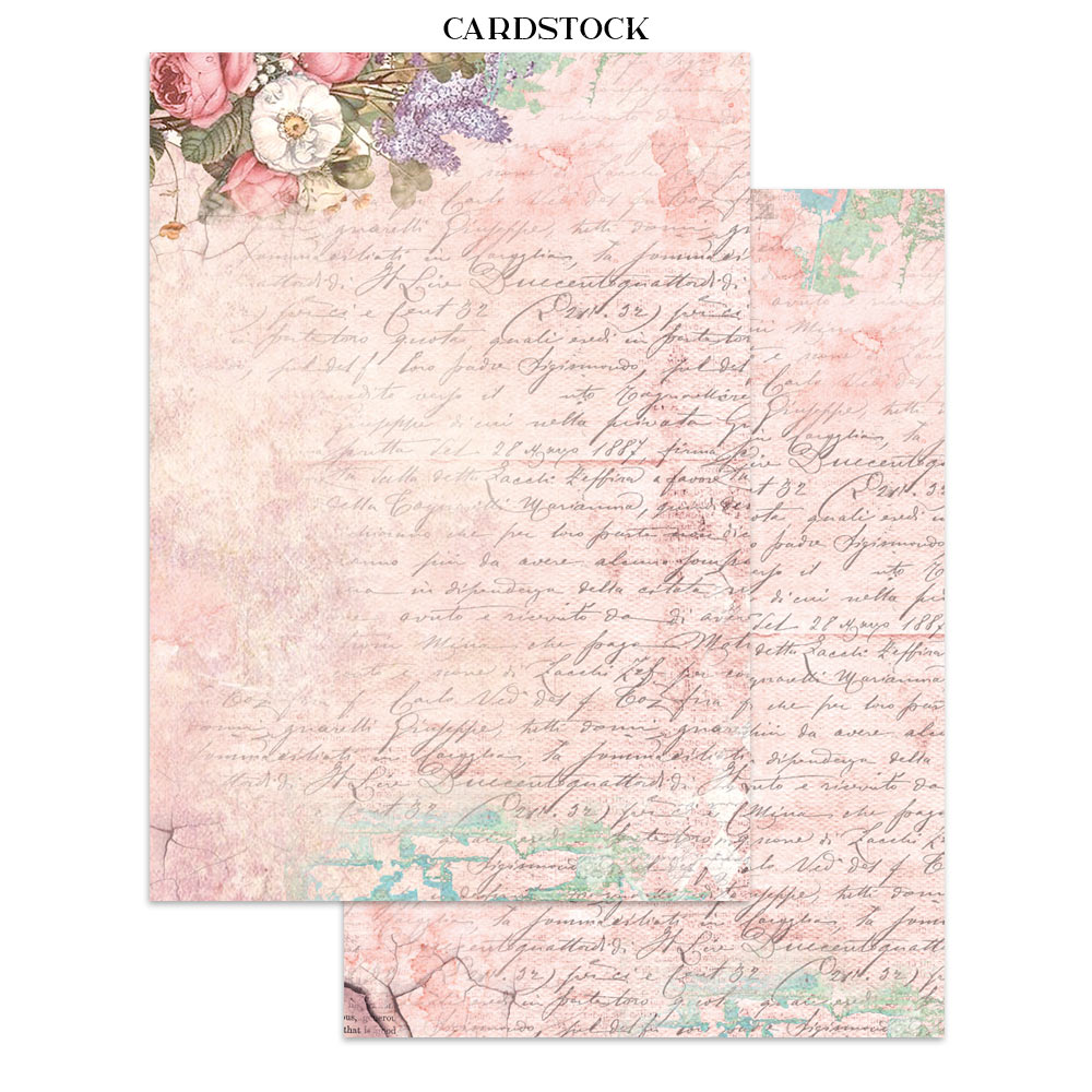 Stamperia Wonderland Junk Journal Stickers, Backgrounds, Cut-Outs (SBJK21)