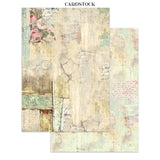 Stamperia Wonderland Junk Journal Stickers, Backgrounds, Cut-Outs (SBJK21)