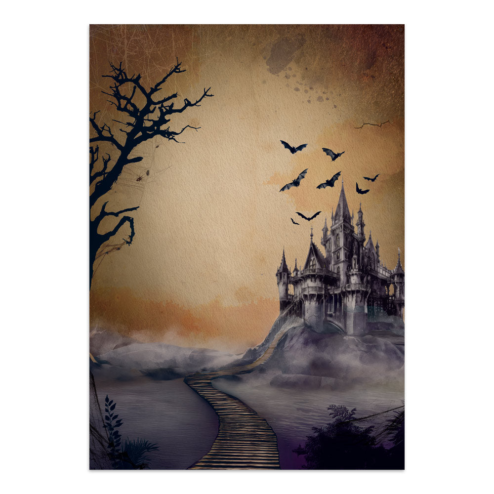 Stamperia Halloween Junk Journal Stickers, Backgrounds, Cut-Outs by Vicky Papaioannou (SBJK22)