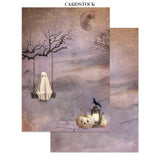 Stamperia Halloween Junk Journal Stickers, Backgrounds, Cut-Outs by Vicky Papaioannou (SBJK22)