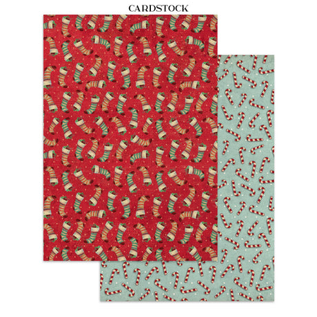 Stamperia Classic Christmas Junk Journal Stickers, Backgrounds and Cut-Outs - SBJK23