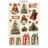 Stamperia Classic Christmas Junk Journal Stickers, Backgrounds and Cut-Outs - SBJK23