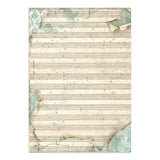 Stamperia Symphony Junk Journal Stickers, Backgrounds, Cut-Outs by Sara Alcobendas (SBJK24)
