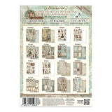 Stamperia Symphony Junk Journal Stickers, Backgrounds, Cut-Outs by Sara Alcobendas (SBJK24)
